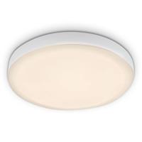 Briloner LED inbouwspot Plat, wit, Ø 10 cm, 3.000K