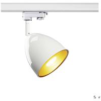 SLV LED 3-Phasenschienen Leuchte GU10 max. 25W in Weiß und Gold