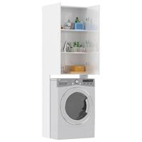 vidaXL Waschmaschinenumbauschrank »Waschmaschinenschrank Hochglanz-Weiß 64x25,5x190 cm«