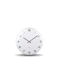 Huygens wall clock dome25 | white arabic