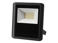 Perel Led-Schijnwerper Voor Buitenshuis - 30 W, Neutraalwit - Zwart