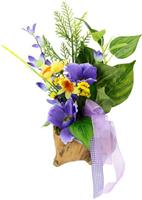 I.GE.A. Kunstplant Gesteck Narzissen und Anemonen mit Beiwerk (1 stuk)