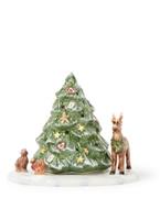 Villeroy & Boch Christmas Toys kerstboom met bosdieren waxinelichthouder 23 cm