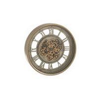 J-line  Uhren HORLOGE CH RO MEC+VE AN OR/GR (60x60x10.5cm)