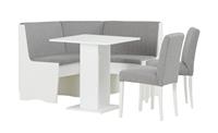 Eckbankgruppe ¦ grau ¦ Maße (cm): B: 124 H: 90 T: 124  - Möbel Kraft