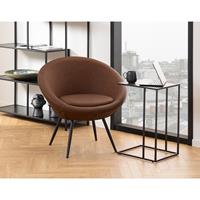 ebuy24 Couchtisch »Infinity Ecktisch Marmor Dekor schwarz.«