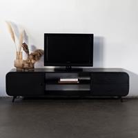 Giga Meubel Tv-meubel Retro XL Zwart - 