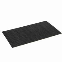 WohnDirect Badematte, Badvorleger Bambus Badematte Umweltfreundlich, aus echtem Bambus schwarz Gr. 50 x 80
