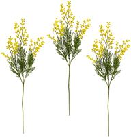 I.GE.A. Kunstbloem Mimosatak set van 3 (3 stuks)