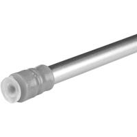 BESTLIVINGS Klemmstange ( silber ) mit Schraubtechnik ausziehbar 40-60 cm, kein Bohren und kein Kleben