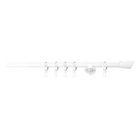 Gardinenstange 20mm Rag Wandträger 6,5 cm, mydeco, 1-läufig, Fixmaß, verschraubt