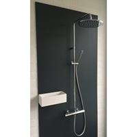 Crosstone by Arcqua Crosstone Arqua shampoohouder 30x10x15cm solid surface wit mat TRA111530