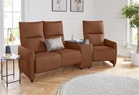 Exxpo - Sofa Fashion 3-Sitzer, Inklusive Relaxfunktion und Ablagefach