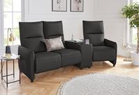 Exxpo - Sofa Fashion 3-Sitzer, Inklusive Relaxfunktion und Ablagefach