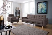 Exxpo - Sofa Fashion 3-Sitzer, mit Bettfunktion und Bettkasten