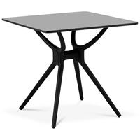 Fromm & Starck tafel - vierkant - 80 x 80 cm - zwart