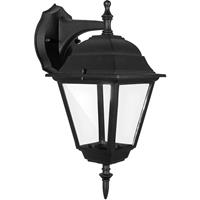 BES LED Led Tuinverlichting - Buitenlamp Nostalgisch - Aigi Nuosty Down - E27 Fitting at Zwart - Aluminium