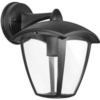 BES LED Led Tuinverlichting - Buitenlamp Nostalgisch - Aigi Nuosta Down - E27 Fitting at Zwart - Aluminium