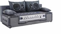 Exxpo - sofa fashion Schlafsofa, inklusive Bettfunktion und Bettkasten, wahlweise mit Liftbettfunktion und Federkern