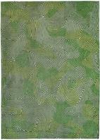 Louis de Poortere - Rond vloerkleed Coral Meditation 9231 Tropical Green - 240 rond