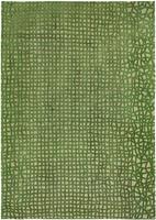 Louis de Poortere - Rond vloerkleed Trammel Structures 9249 Alta Green - 240 rond