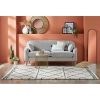 FLAIR RUGS Hochflor-Teppich "Kush Berber", rechteckig, 30 mm Höhe, Boho Look, Wohnzimmer