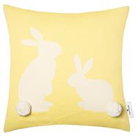 Home24 Kussensloop Bobble Rabbit, Tom Tailor