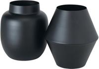 BOLTZE Siervaas Resto van ijzer, hoogte ca. 14 cm (set, 2 stuks)