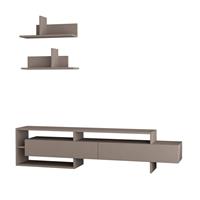 Decortie | TV-meubel met wandplanken Lois