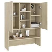 VIDAXL Waschmaschinenschrank Sonoma-Eiche 70,5x25,5x90 cm