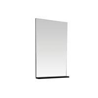 Creavit Mass spiegel met planchet 55x85 zwart