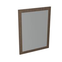 Sapho Nirox spiegel met frame 600x800x28mm rustiek eiken