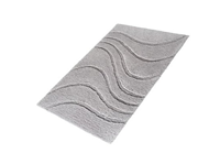 Sapho La Ola badmat grijs 100% polyester