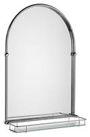 Sapho Tiga spiegel met planchet 48x67 cm chroom