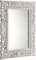 Sapho Scule Spiegel met frame 80x120cm witgekalkt