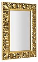 Sapho Zeegras spiegel met houten lijst 70x100 goud