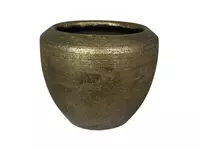 HS Potterie pot kos goud maat in cm: 13 x 15