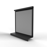 STEELLISH Mirror Murano Small - Black