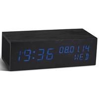 Gingko Music Clock Donkerblauw