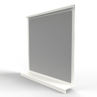STEELLISH Mirror Murano Medium - White