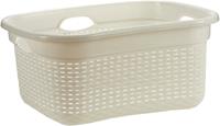 Kipit wasmand Rotan 25 liter 63 x 42,5 x 26 cm crÃ¨me