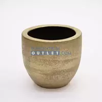 HS potterie Pot alaska d19h17cm goud