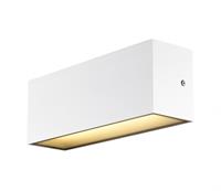 SLV Sitra LED-AuÃŸenwandleuchte up/down 30cm weiÃŸ