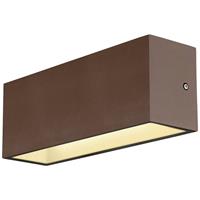 SLV Sitra LED-AuÃŸenwandleuchte up/down 30cm rost