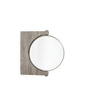 Audo Copenhagen Pepe spiegel wand Ø16 Wood Grain