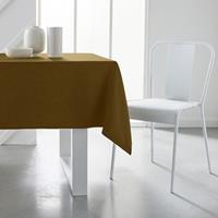 Today Tafelkleed - Tafellaken - 150 X 250 Cm- Polyester - Bronze - Geel