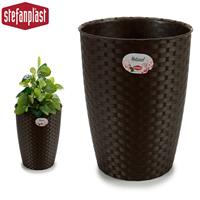 Stefanplast Blumentopf Natural 29 X 26,5 Cm Dunkelbraun