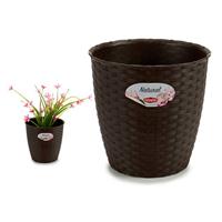 Stefanplast Blumentopf Natural  19 X 17,5 Cm Dunkelbraun