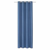 Tom Tailor Blickdichter Ãsenvorhang 140x250cm DOVE blickdicht blau Gr. 140 x 245