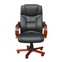 vidaXL Bureaustoel directie S220 zwart